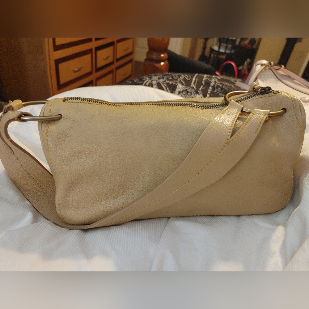 Miu Miu Sand Baguette Shoulder Bag